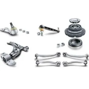 Suspension, guidage des roues 